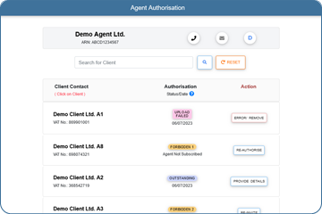 MTD Agent Client Authorisation